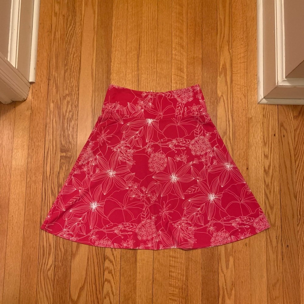 Pink Floral Charlotte Russe Skirt